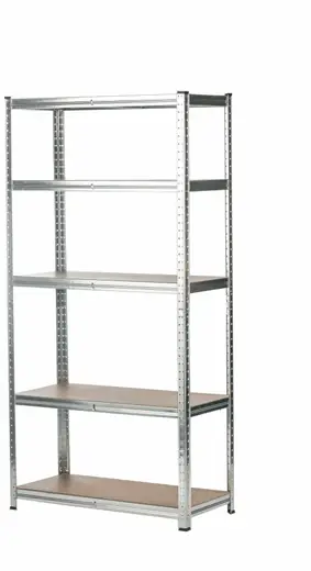RACK DE 5 ESTANTES METAL + MADERA DECOTEAM DMO-033