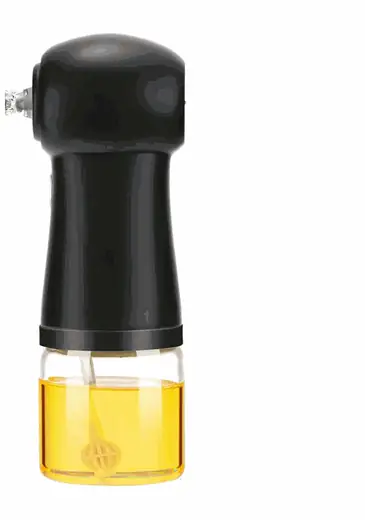 ROCIADOR ACEITE RECARGABLE A BATERIA 150ML NEGRO