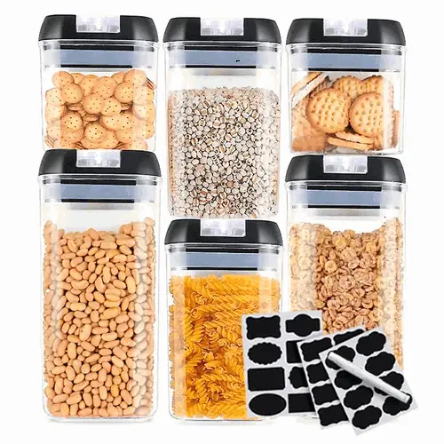 SET DE RECIPIENTES DE 6 PCS CROIX NEGRO CRC-012