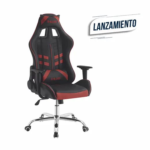 SILLA GAMER BALDER EMPOLI EM-150 ROJA
