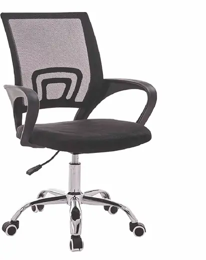 SILLA MESH DE OFICINA LEVEL COLOR NEGRO