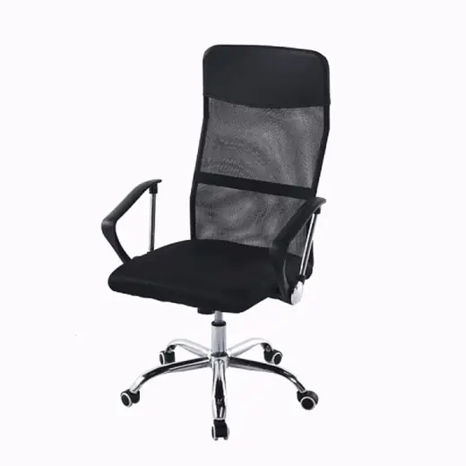 SILLA OFICINA LEVEL (NG) MESH DIRETTORE SA-4006 Diseño elegante de respaldo alto con apoyacabezas integrado en