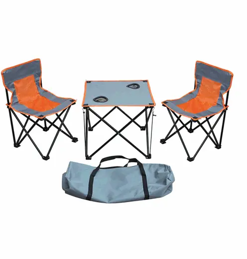 SILLAS DE CAMPING LEVEL C/ MESA PLEGABLE