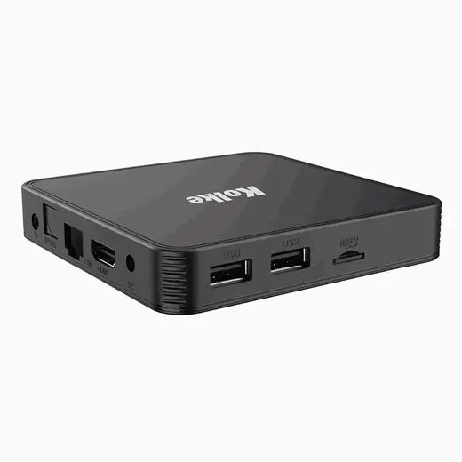 SMART TV BOX 4K ANDROID 14 WIFI 6 DUAL BAND KVV-765 (REG)