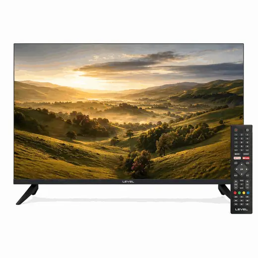 SMART TV LEVEL 32" HD ANDROID 14 FRAMELESS (REG)