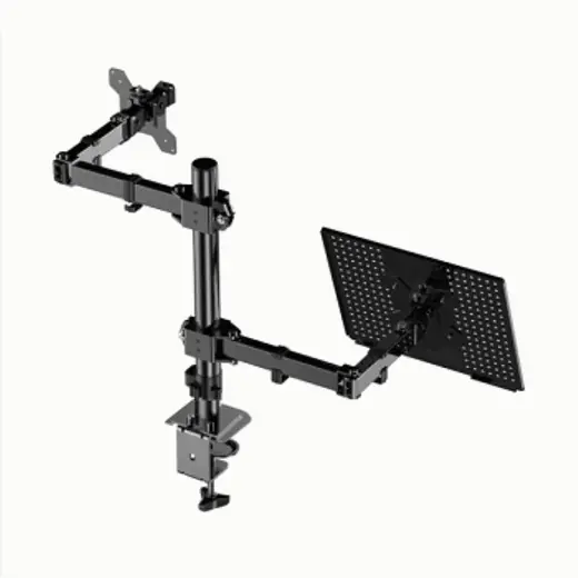 SOPORTE DOS BRAZOS MONITOR Y NOTEBOOK KVS-599