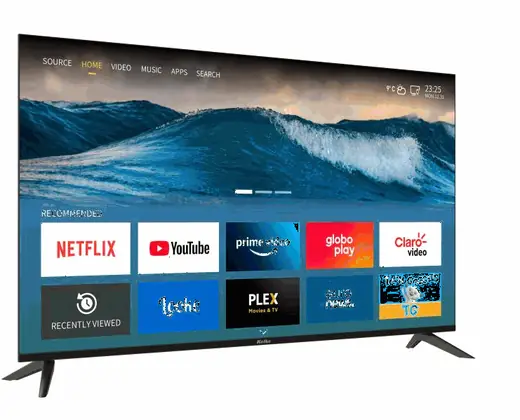 TELEVISOR SMART KOLKE 50" UHD FRAMELESS WHALEOS 50 SMU (REG)