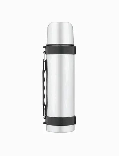 TERMO A. INOXIDABLE C/ASA PLASTICO 1.0LTS. (REG)