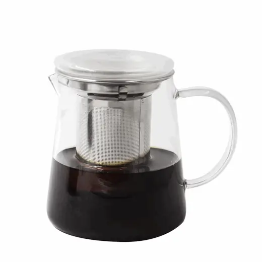 TETERA 500ML TAPA CRISTAL BOROSIL. INFUSOR A.INOX (REG)