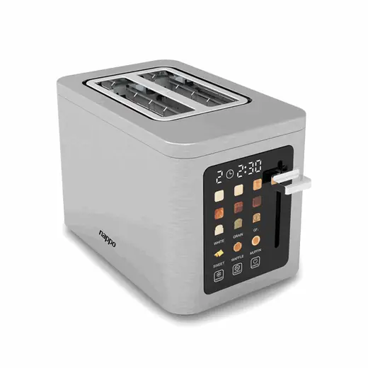 TOSTADORA TOUCH DIGITAL MULTIFUNCIÓN DOBLE NAPPO NET-355 (REG)
