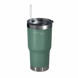 VASO TERMICO C/SORBITO 560ML AC.INOX VERDE SELECTA (REG)