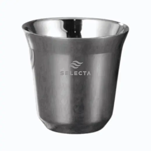 VASO TERMICO DE CAFE APIL. 80ML CHILLOUT PLATA (REG)