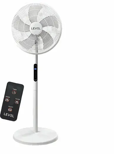 VENTILADOR DE PIE 16" 110V 5 ASPAS 8 VELOCIDADES LEVEL (REG)